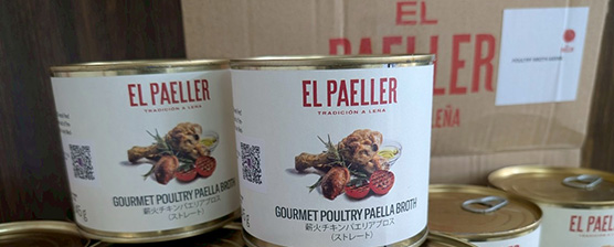 本場スペイン直送のパエリア