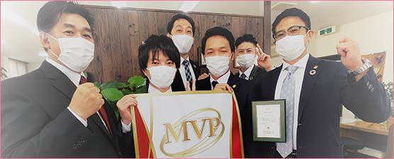 7年連続МVP入賞!!!